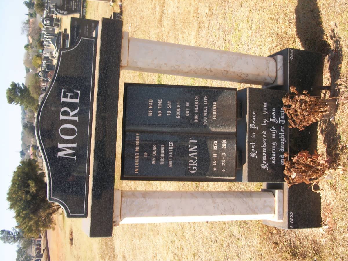 MORE Grant 1970-2001