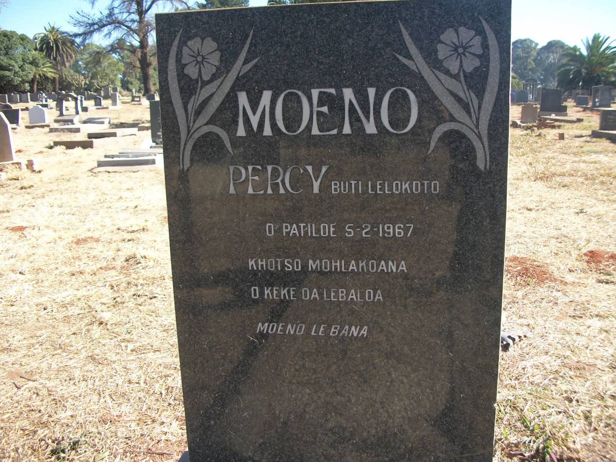 MOENO Percy -1967