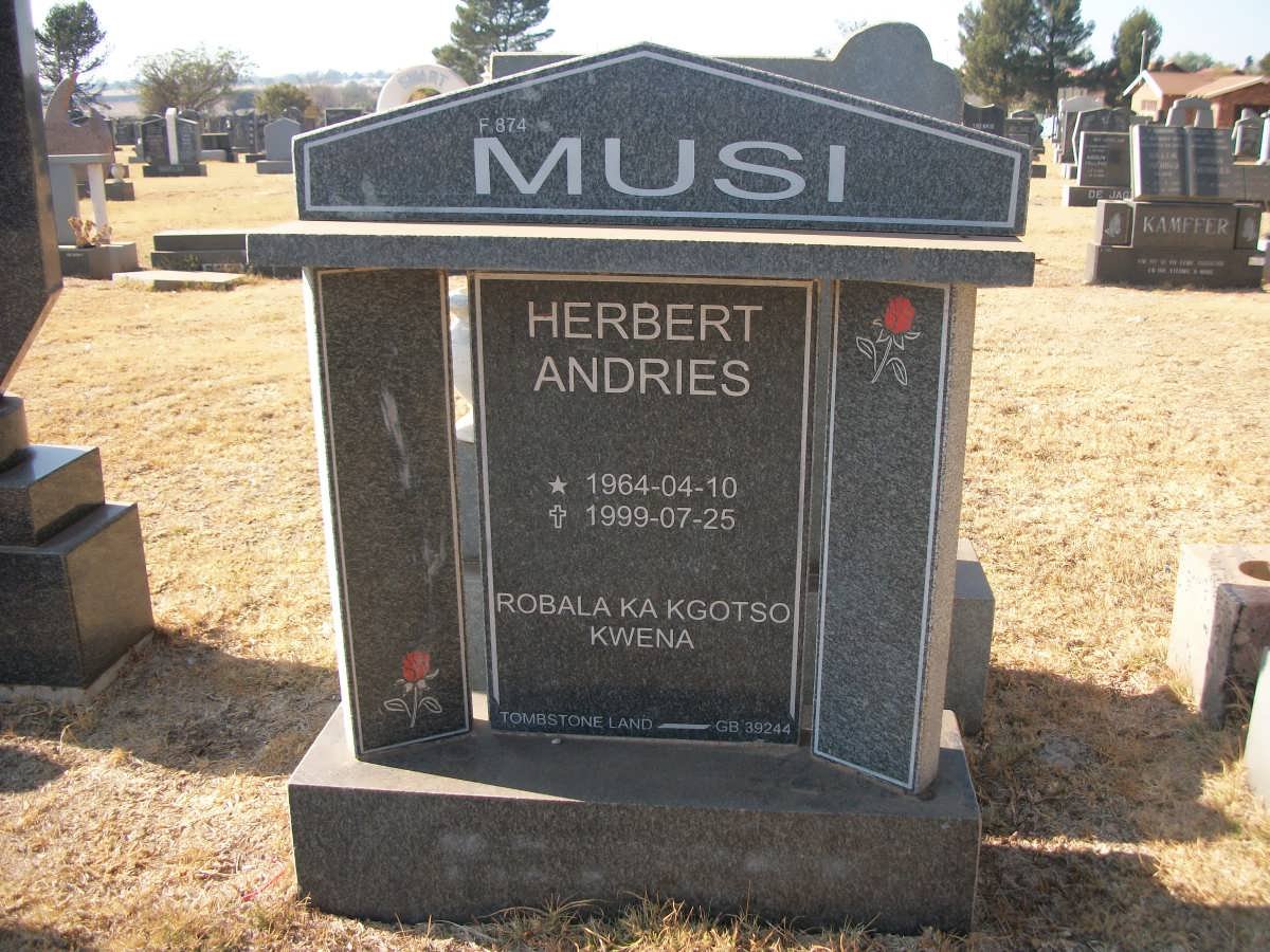 MUSI Herbert Andries 1964-1999