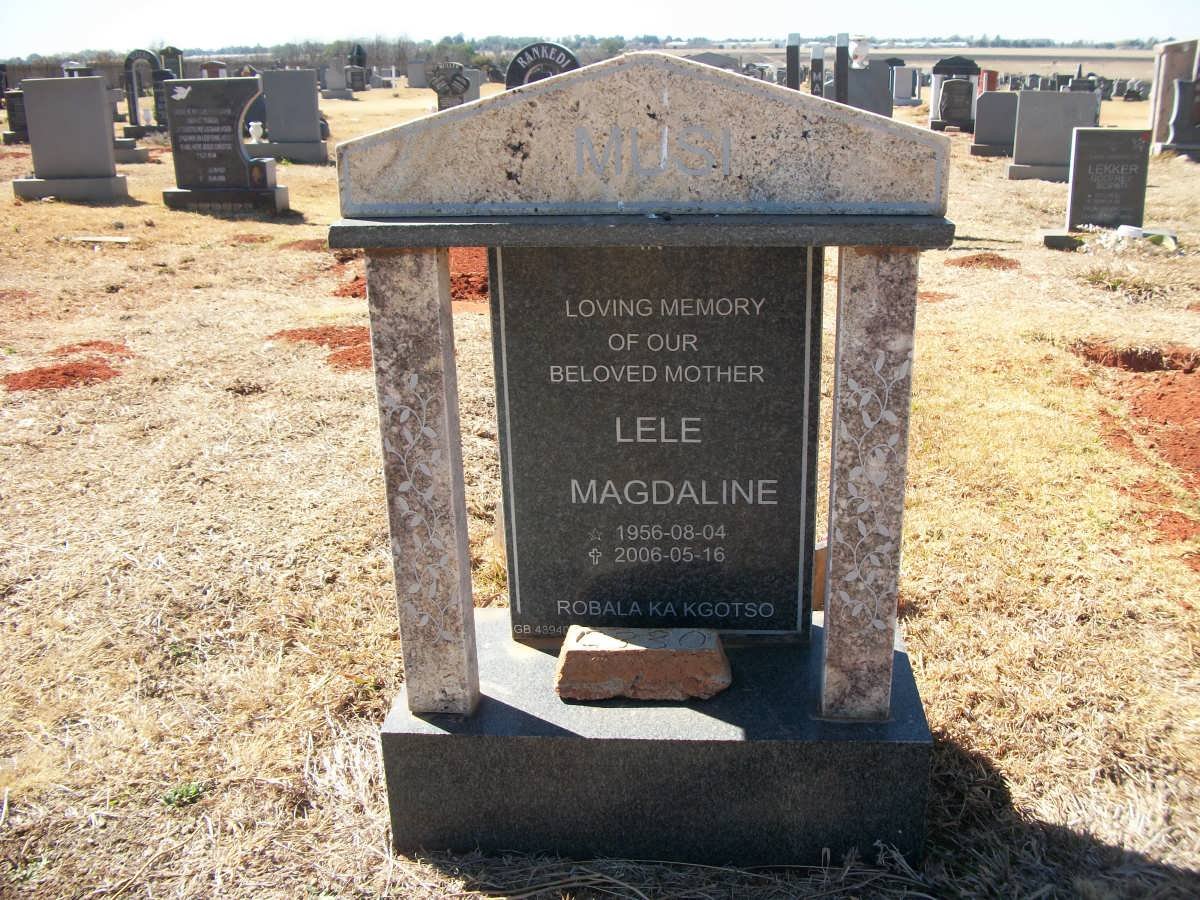 MUSI Lele Magdaline 1956-2006
