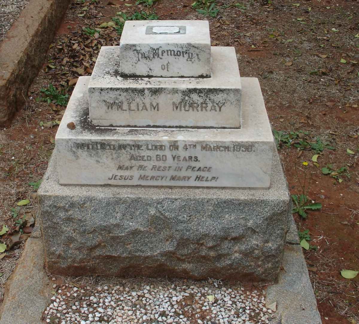 MURRAY William -1938
