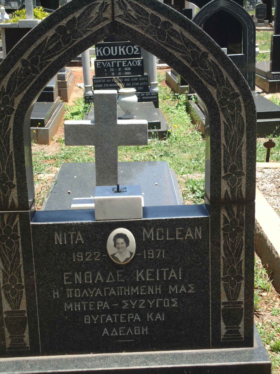 McLEAN Nita 1922-1971