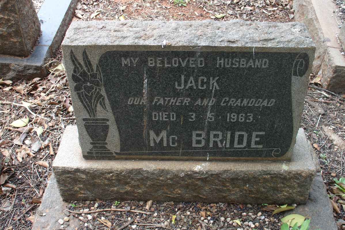 McBRIDE Jack -1963