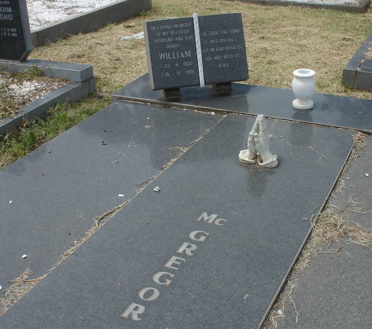 McGREGOR William 1932-1981