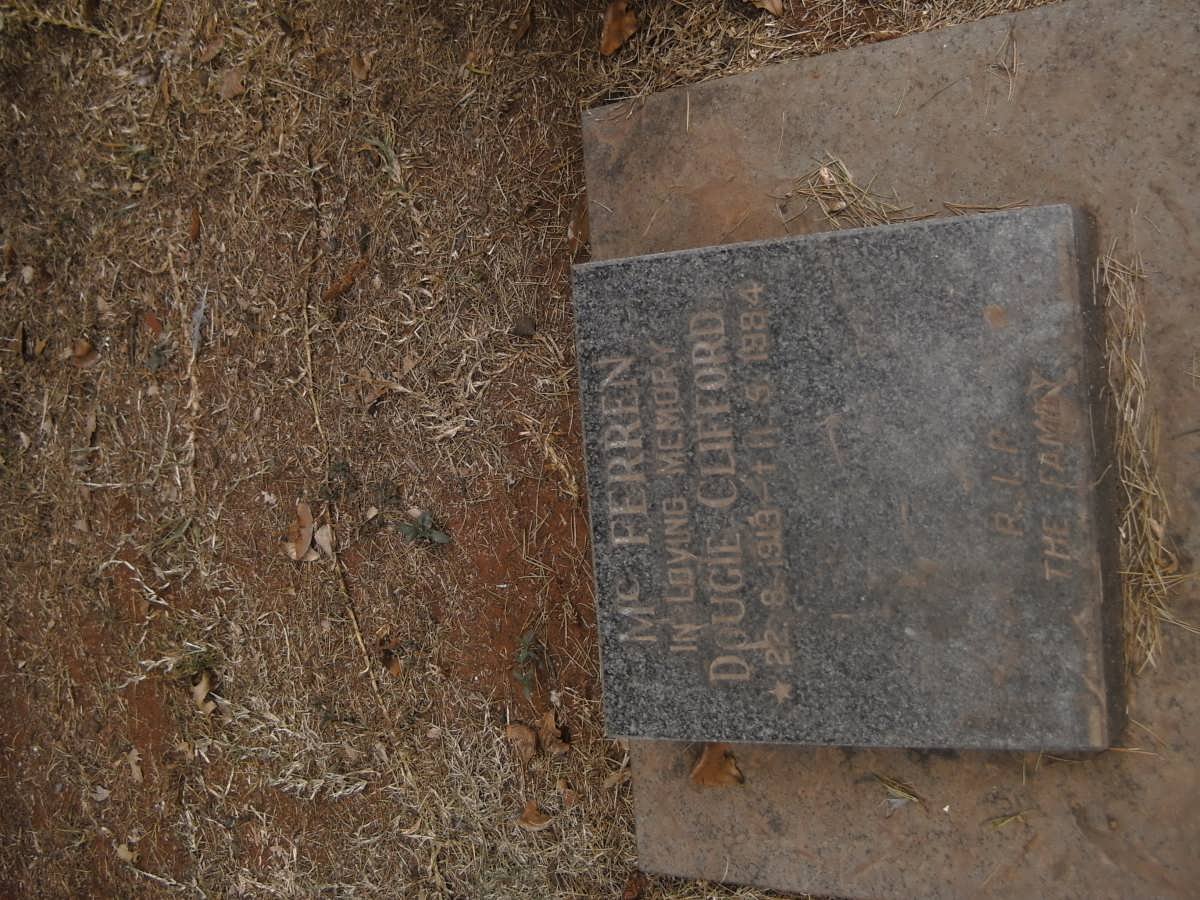 McFERREN Dougie Clifford 1913-1984