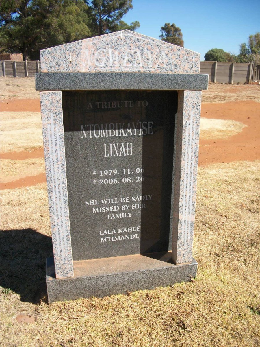 NGWENYA Ntombikayise Linah 1979-2006