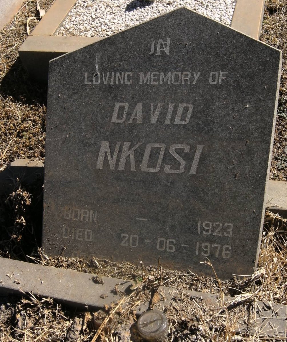 NKOSI David 1923-1976