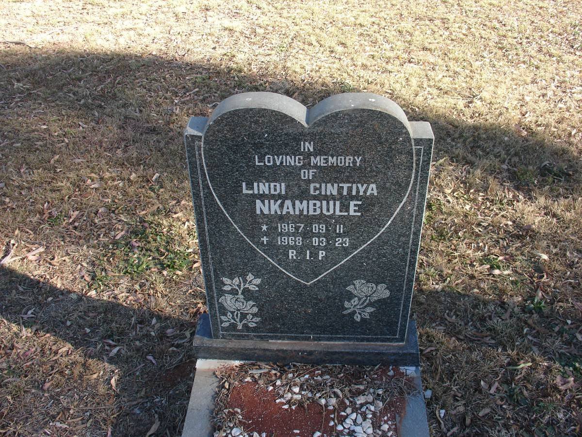 NKAMBULE Lindi Cintiya 1967-1968
