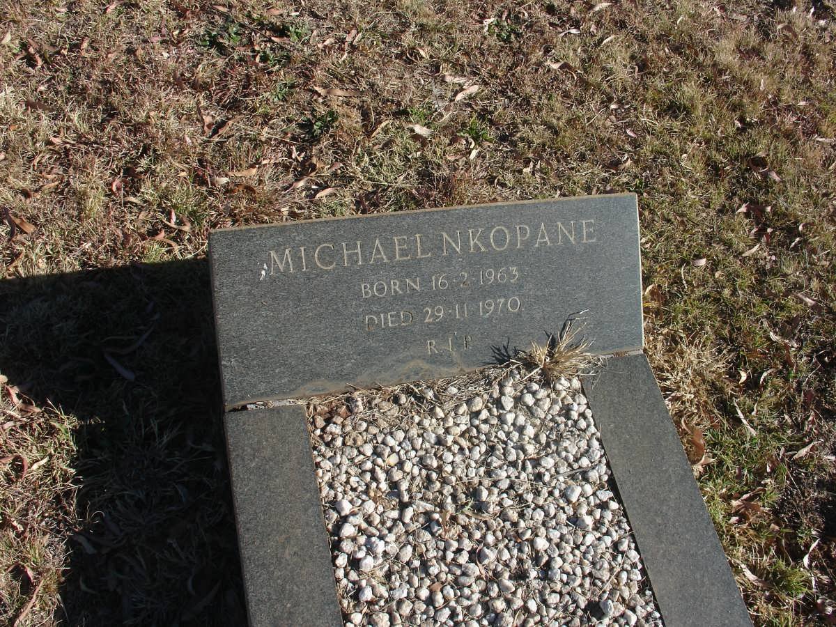 NKOPANE Michael 1963-1970