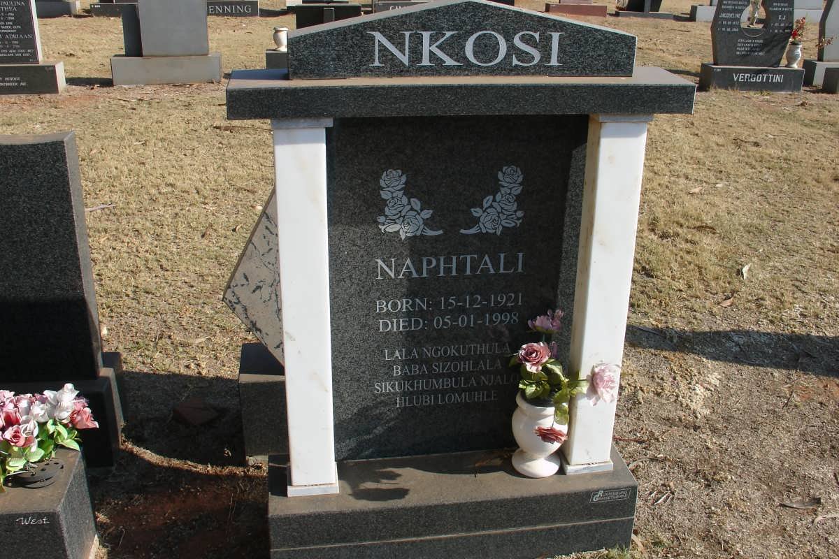 NKOSI Naphtalie 1921-1998