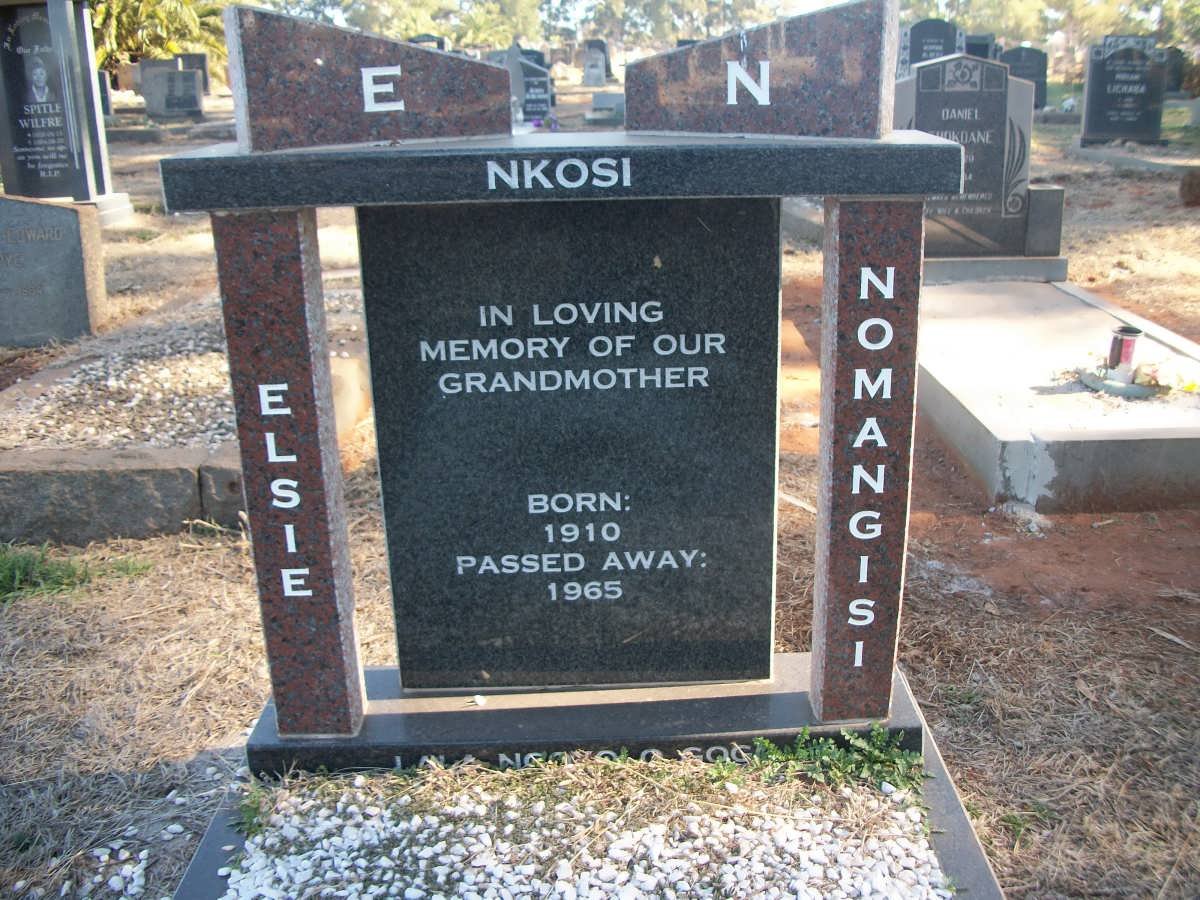 NKOSI Elsie Nomangisi 1910-1965