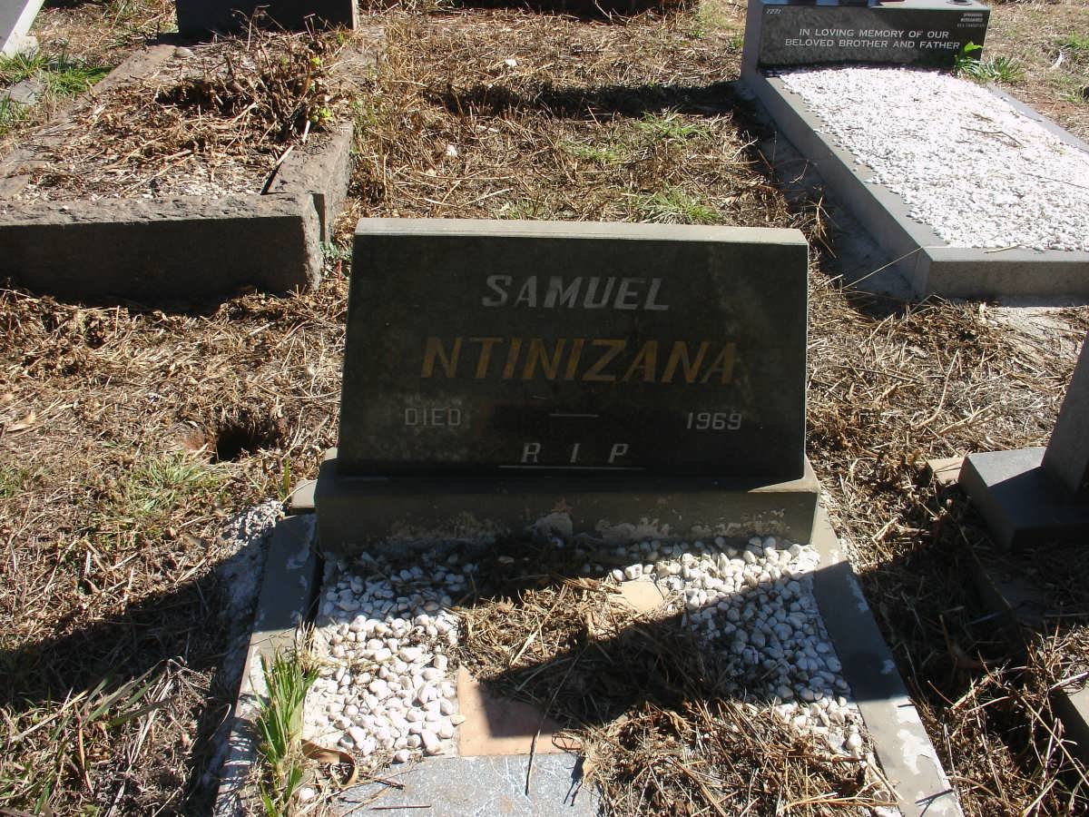 NTINIZANA Samuel -1969