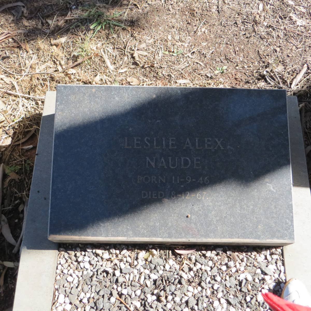 NAUDE Leslie Alex 1946-1967