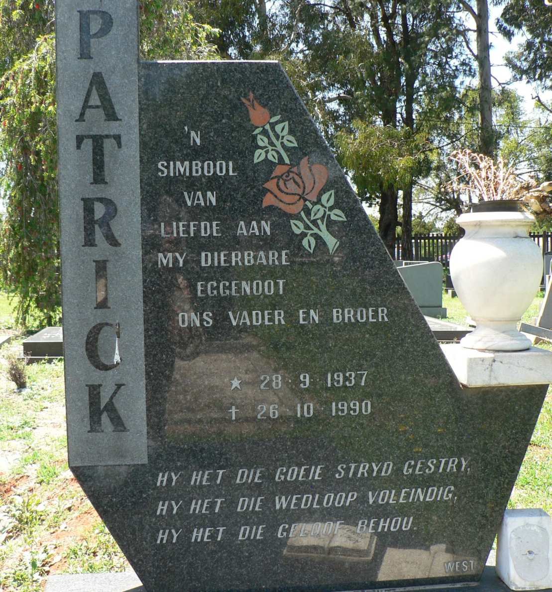 NAUDÉ Patrick 1937-1990