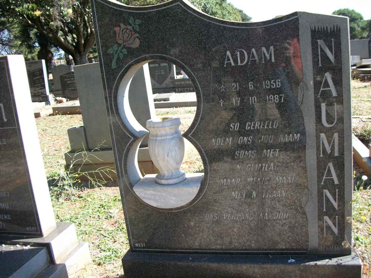 NAUMANN Adam 1956-1987