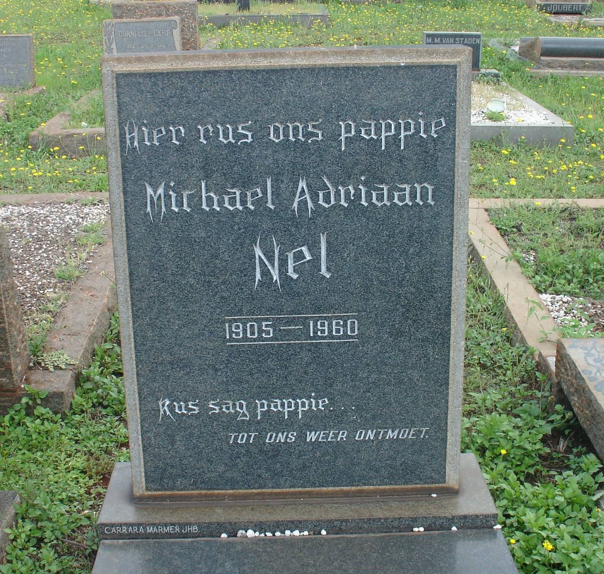 NEL Michael Adriaan 1905-1960