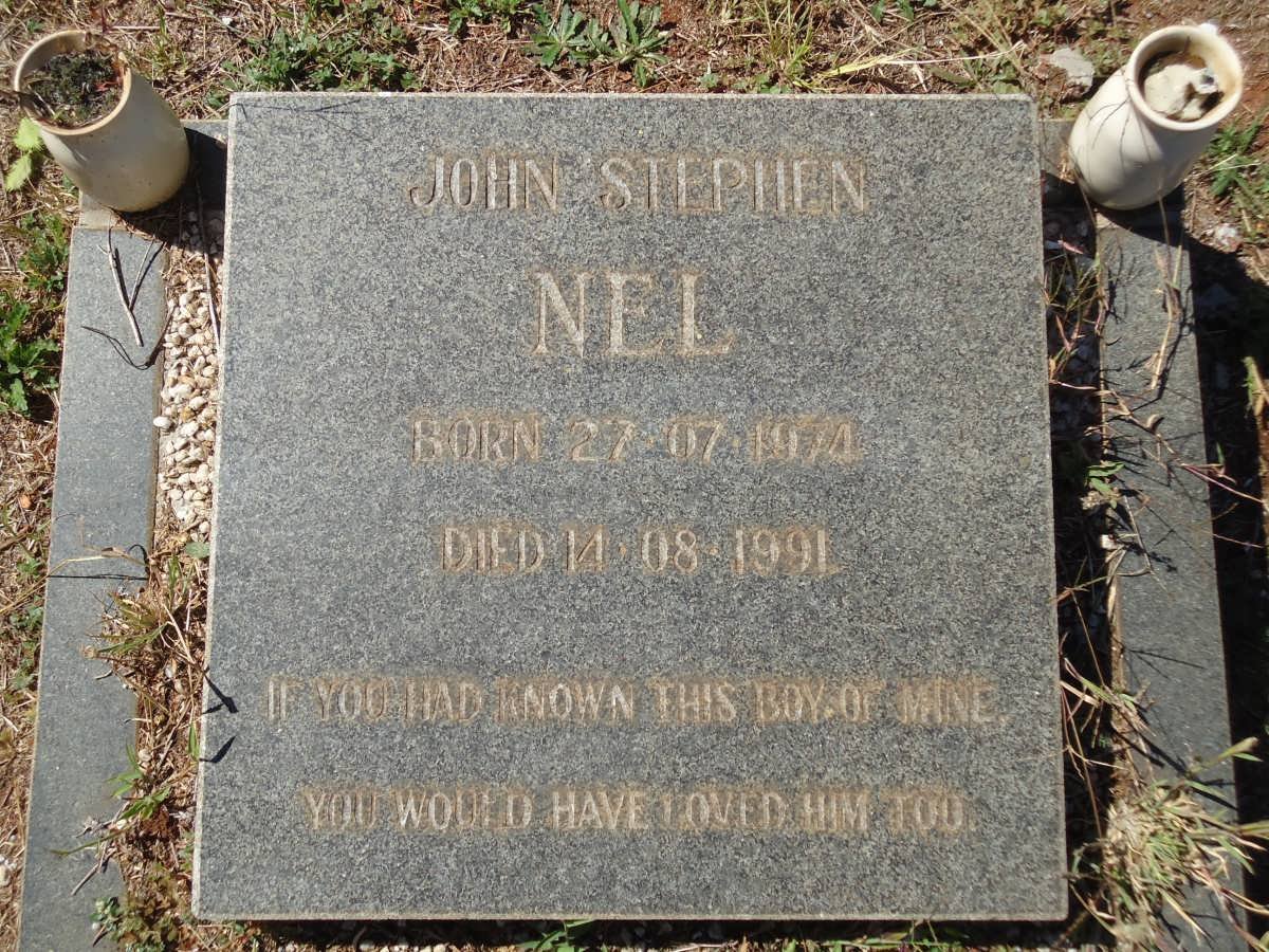 NEL John Stephen 1974-1991