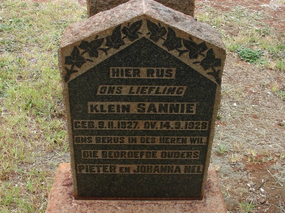 NEL Sannie 1927-1928