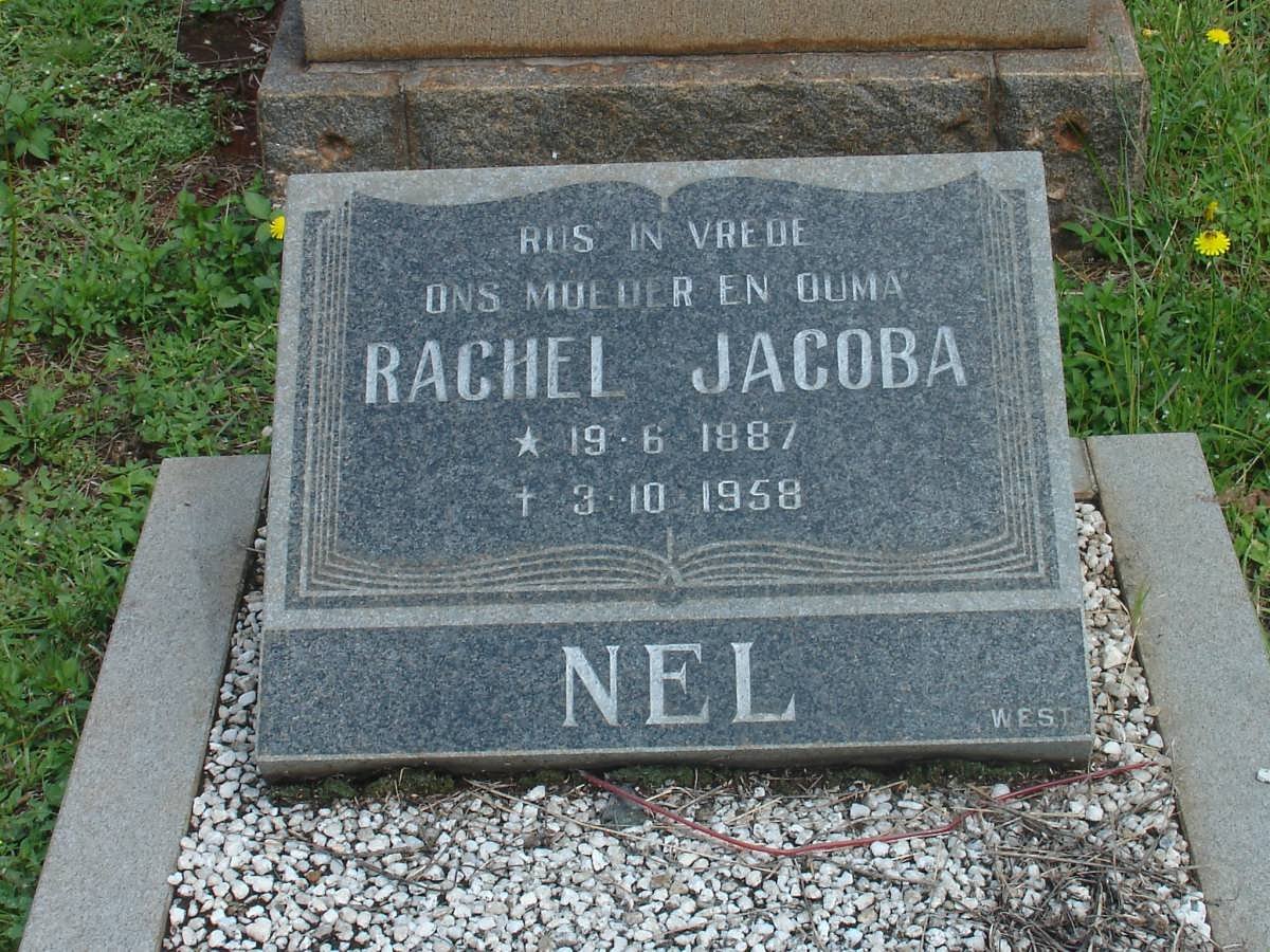 NEL Rachel Jacoba 1887-1958