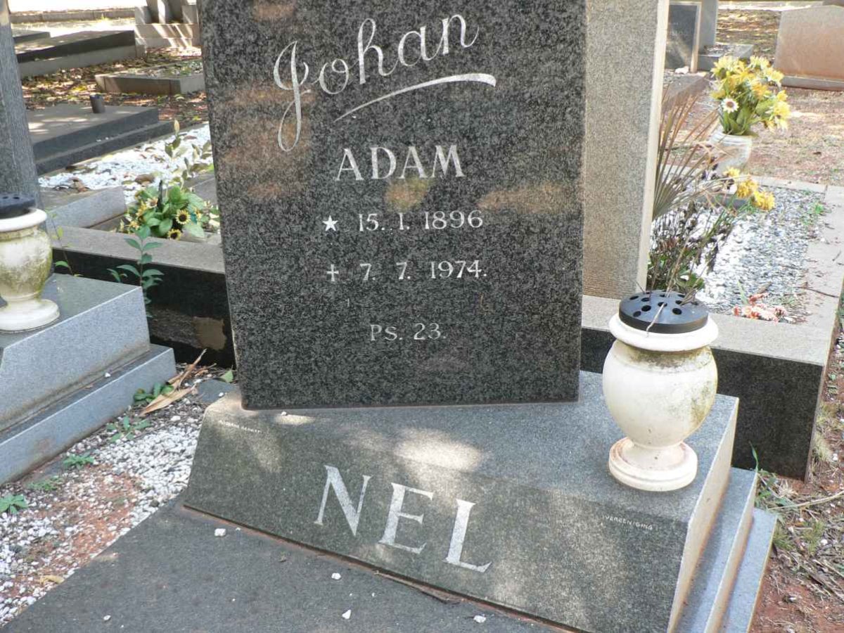 NEL Johan Adam 1896-1974
