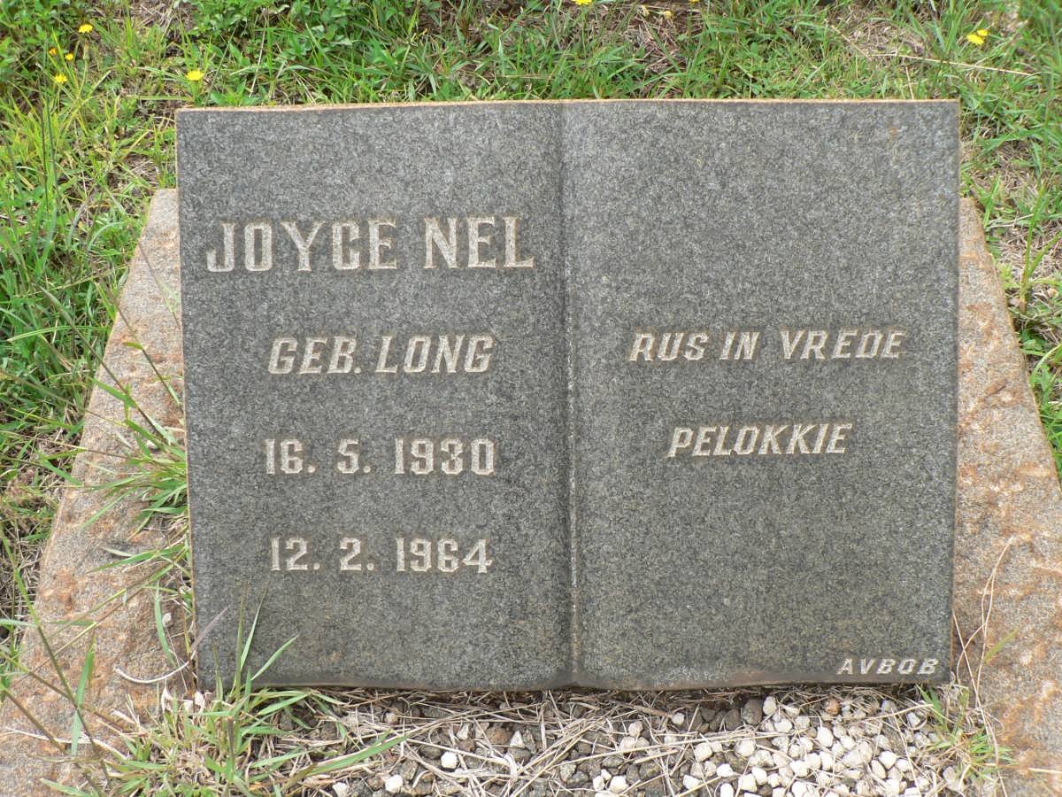 NEL Joyce nee LONG 1930-1964