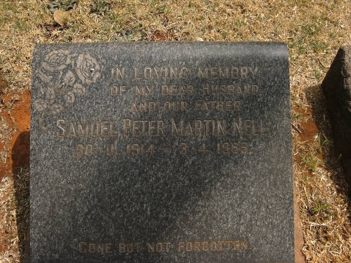 NELL Samuel Peter Martin 1914-1965