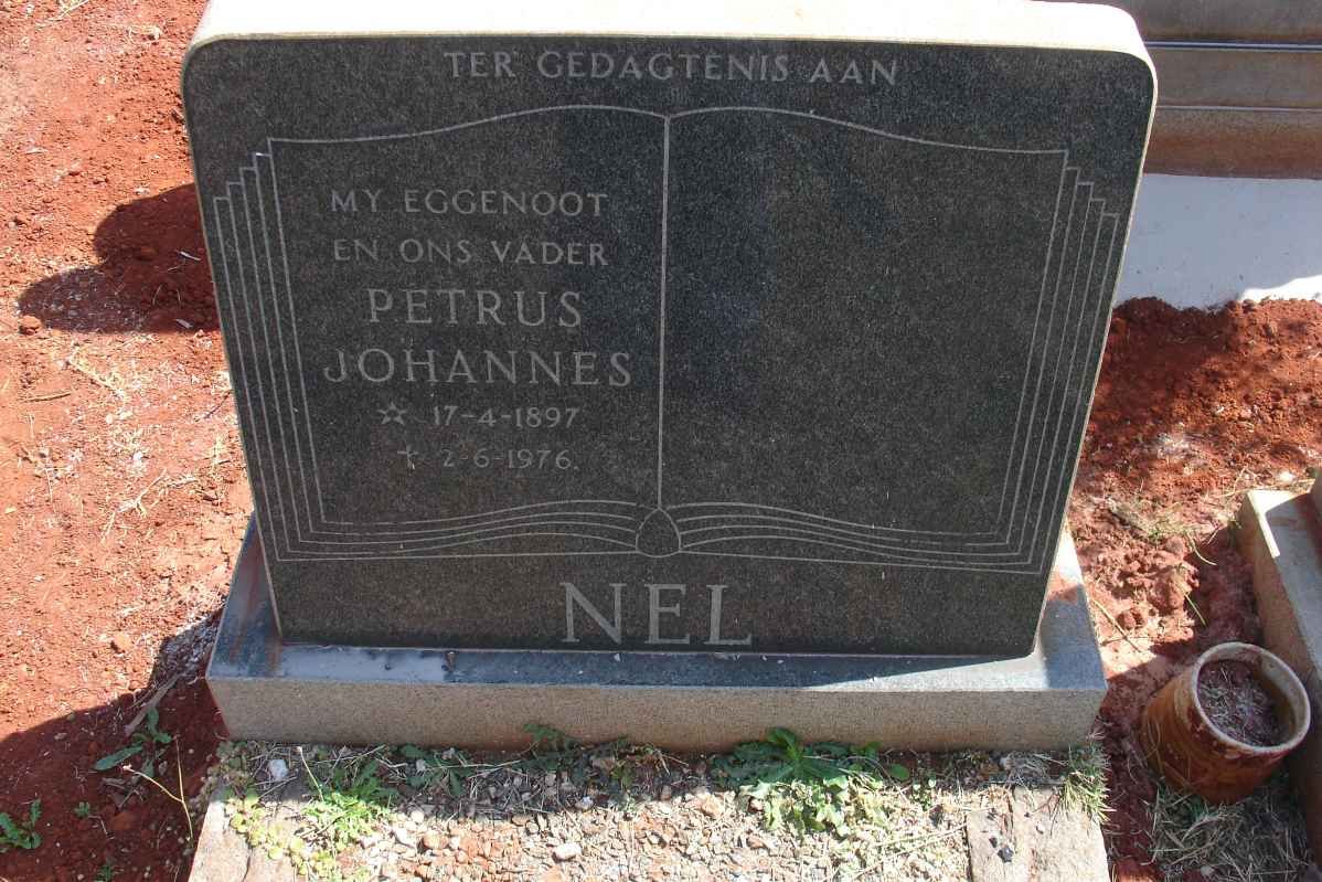 NEL Petrus Johannes 1897-1976