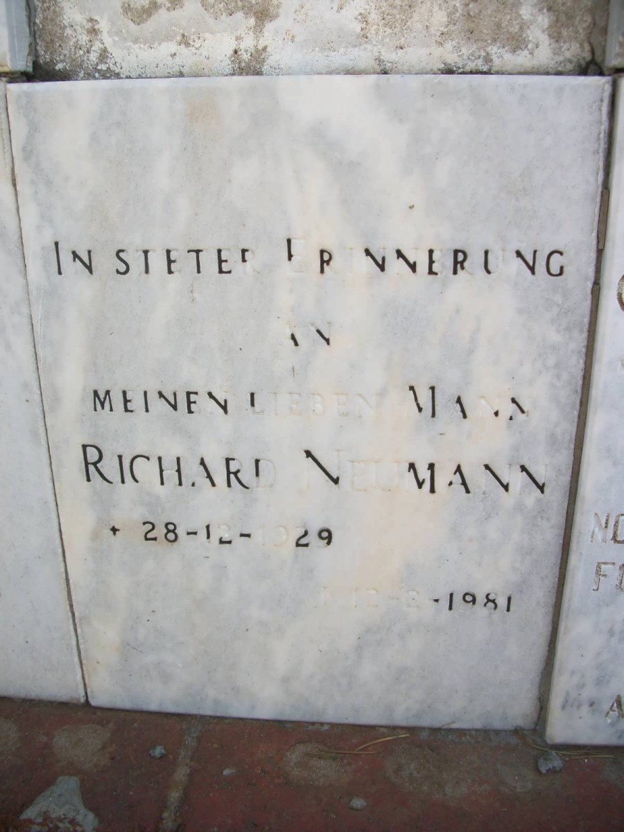 NEUMANN Richard 1929-1981