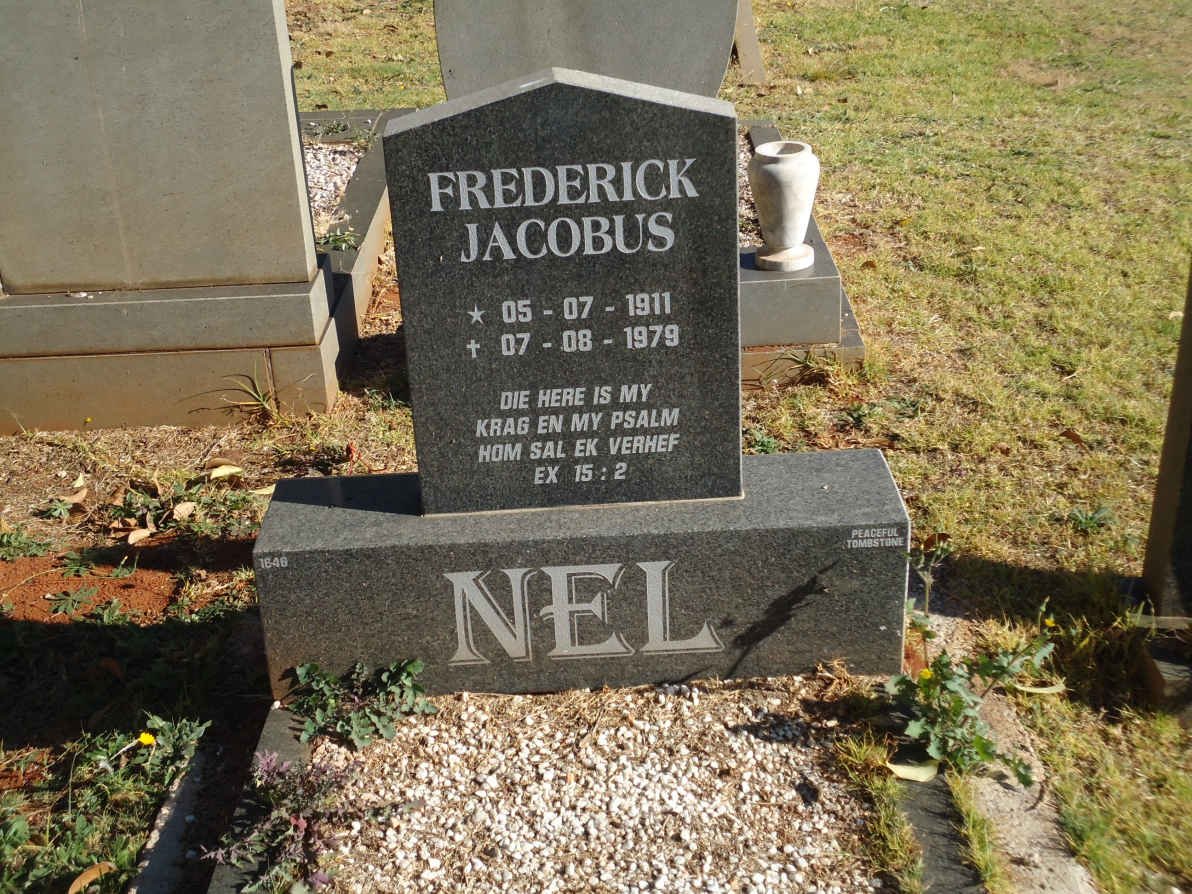 NEL Frederick 1911-1979