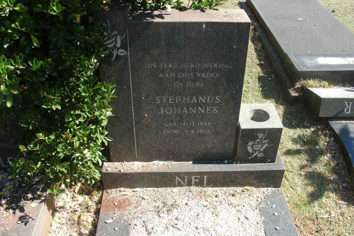 NEL Stephanus Johannes 1888-1973