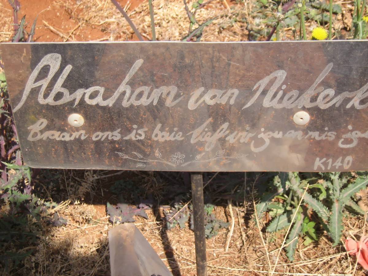 NIEKERK VAN Abraham ?