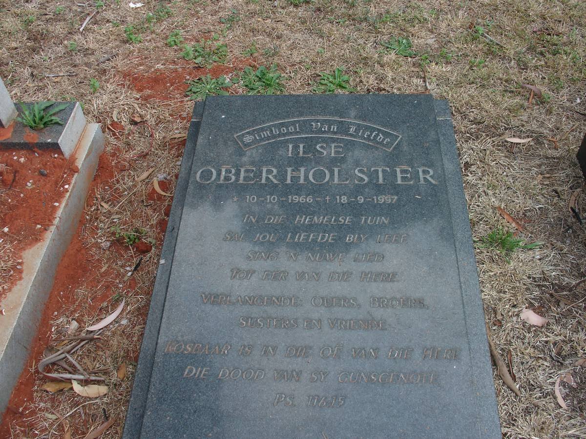 OBERHOLSTER Ilse 1966-1997