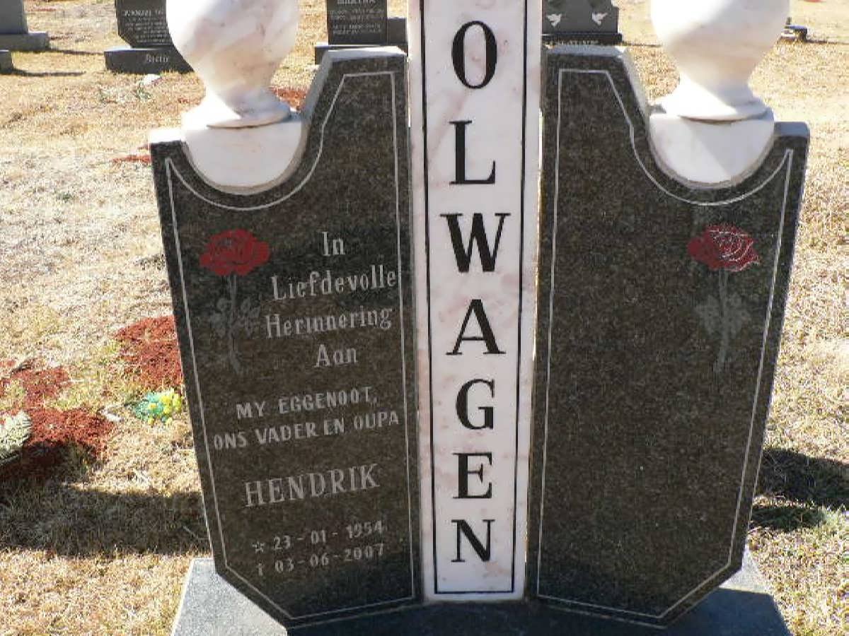 OLWAGEN Hendrik 1954-2007