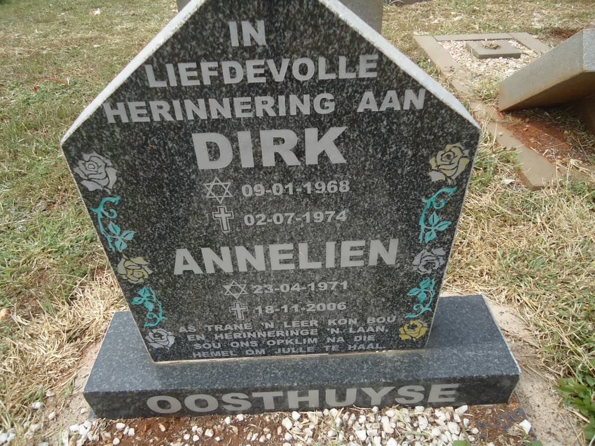 OOSTHUYSE Dirk 1968-1974 :: OOSTHUYSE Annelien 1971-2006