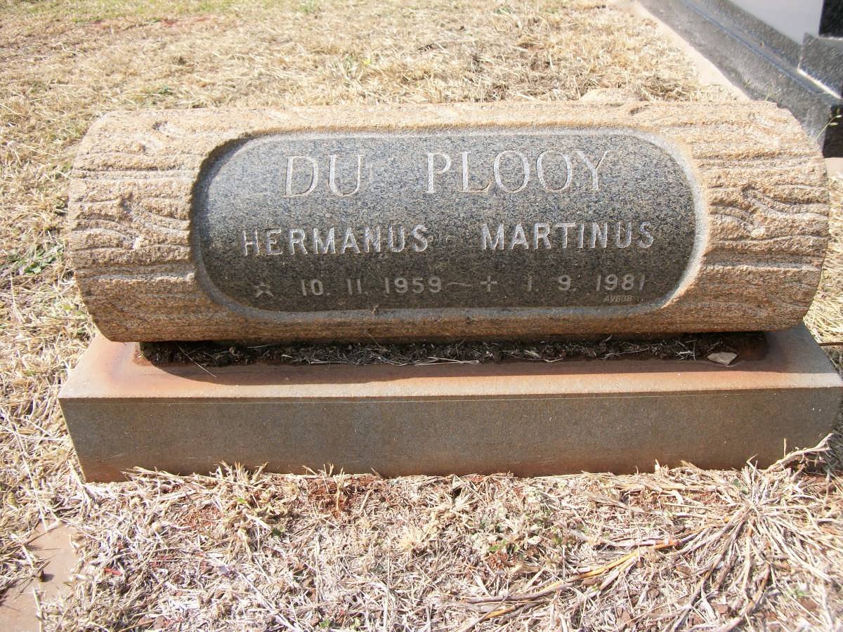 PLOOY Hermanus Martinus, du 1959-1981