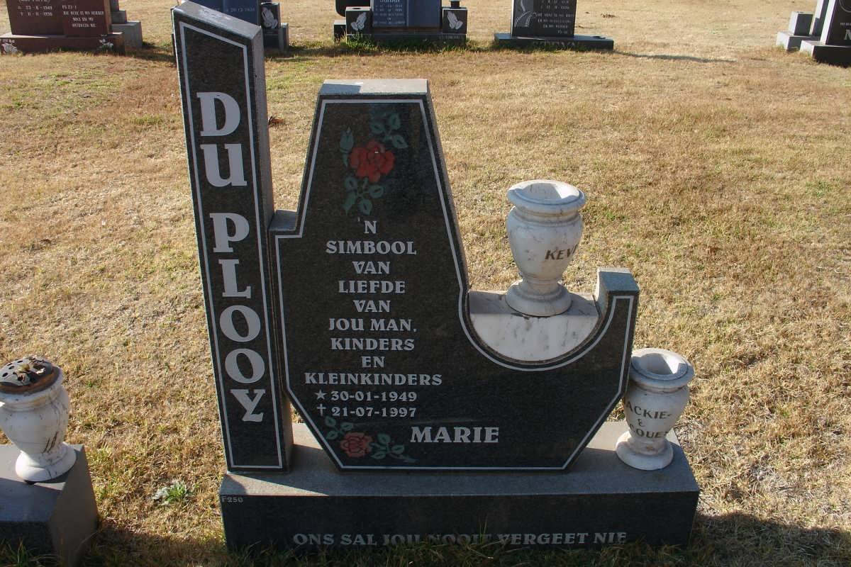 PLOOY Marie, du 1949-1997
