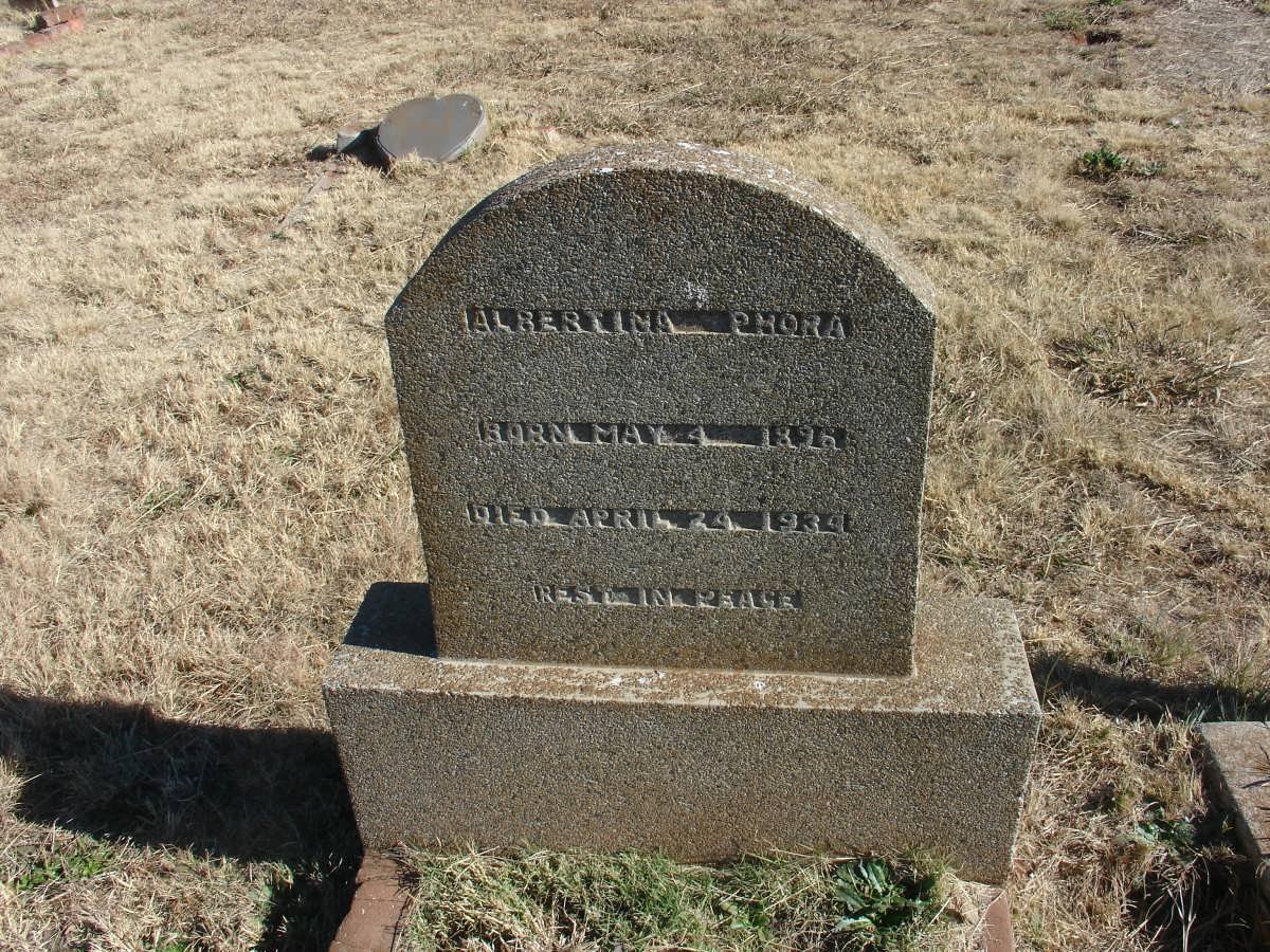 PHORA Albertina 1896-1934