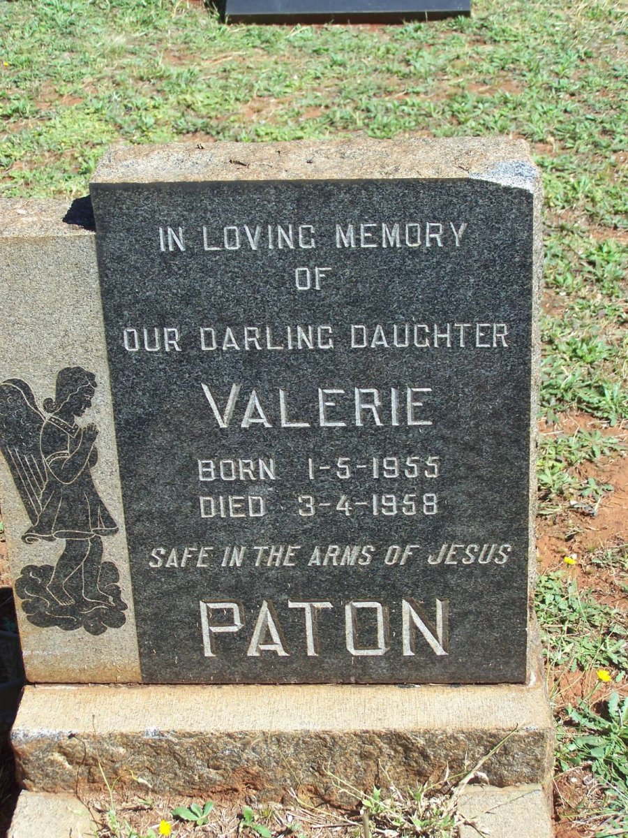 PATON Valerie 1955-1958