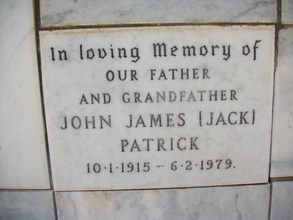 PATRICK John James 1915-1979
