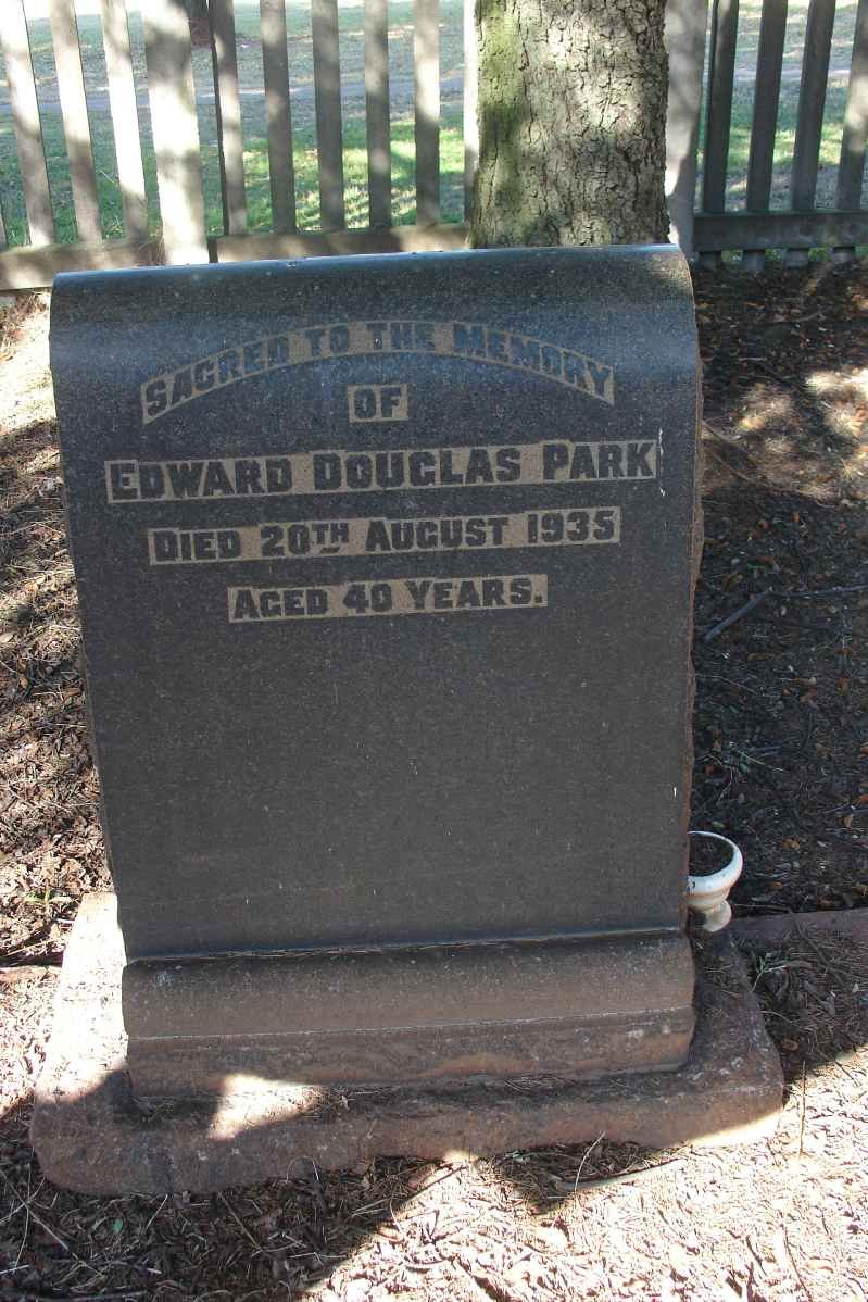PARK Edward Douglas -1935