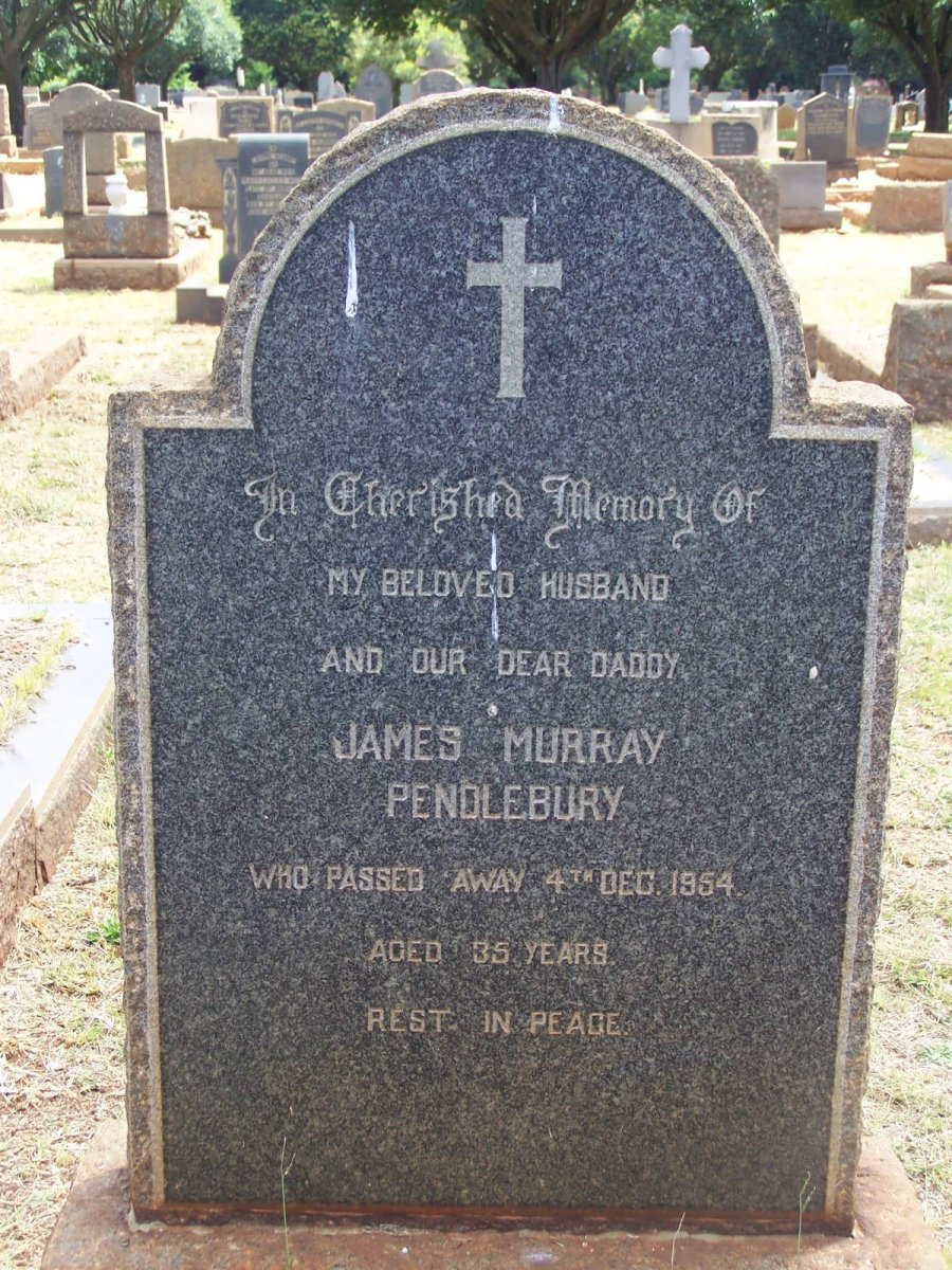 PENDLEBURY James Murray -1954