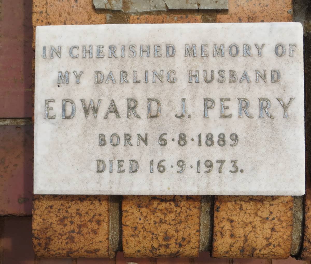 PEERY Edward J. 1889-1973