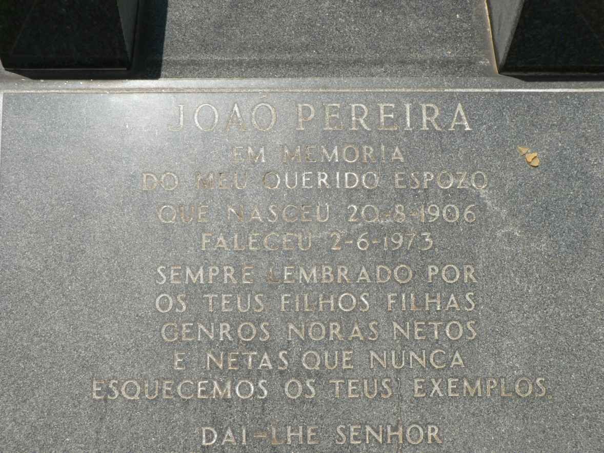 PEREIRA Joao 1906-1973