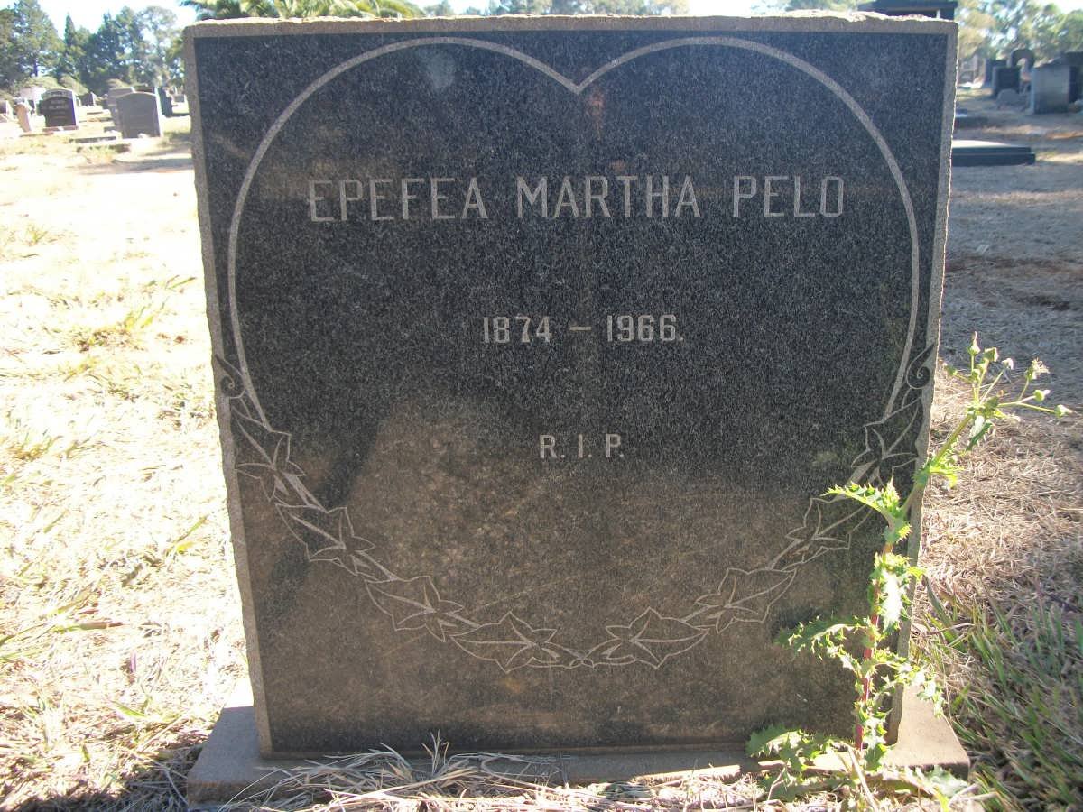 PELO Epefea Martha 1874-1966