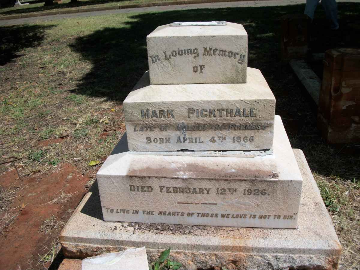 PICKTHALL Mark 1866-1926