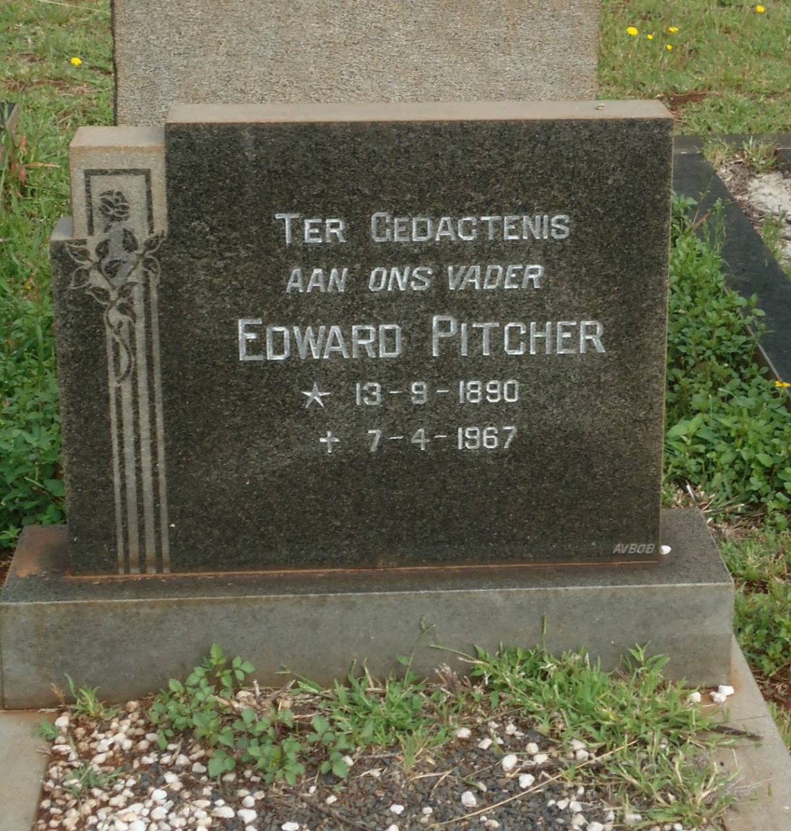 PITCHER Edward 1890-1967