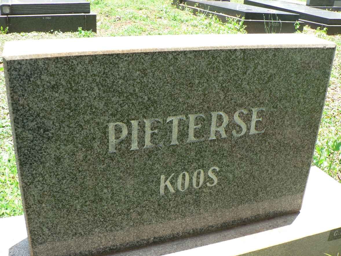PIETERSE Koos