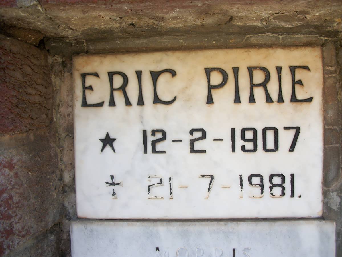 PIRIE Eric 1907-1981