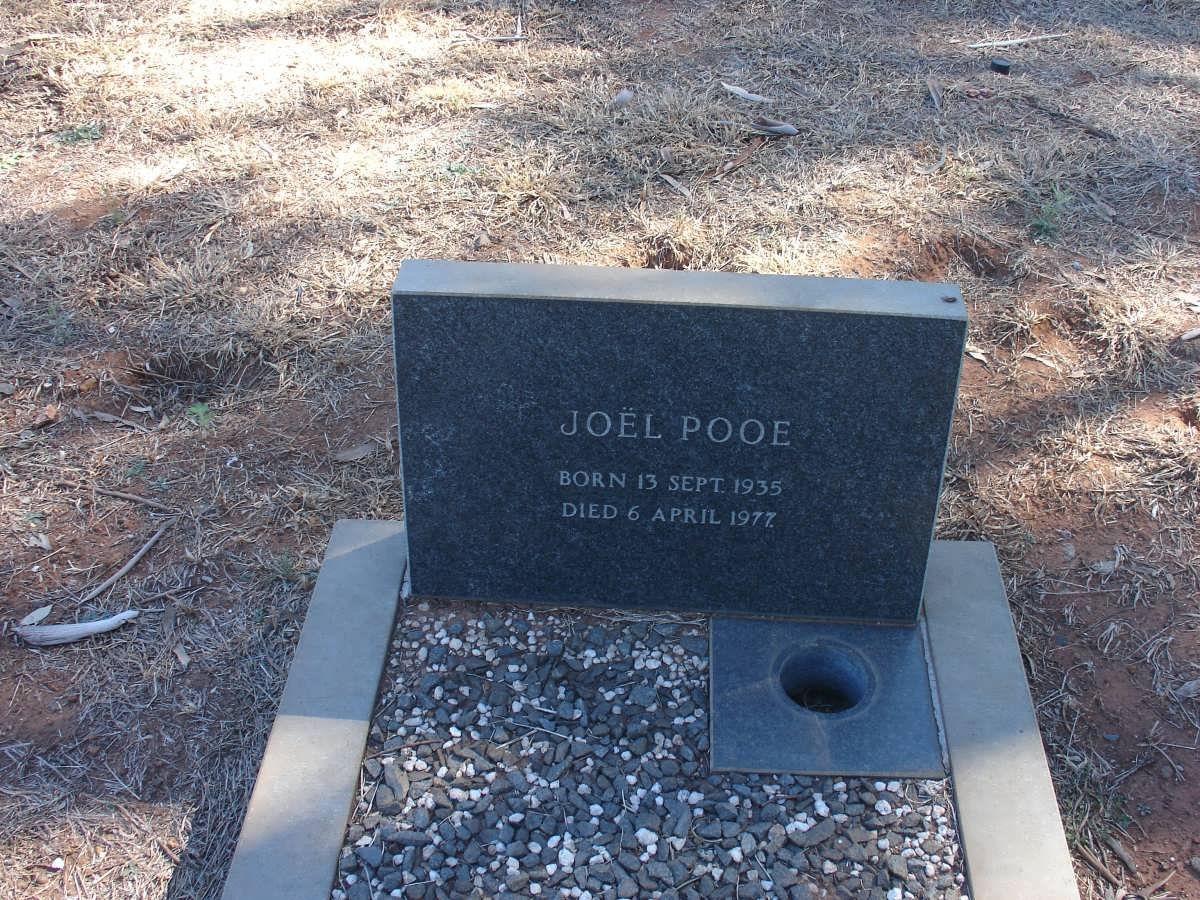 POOE Joel 1935-1977
