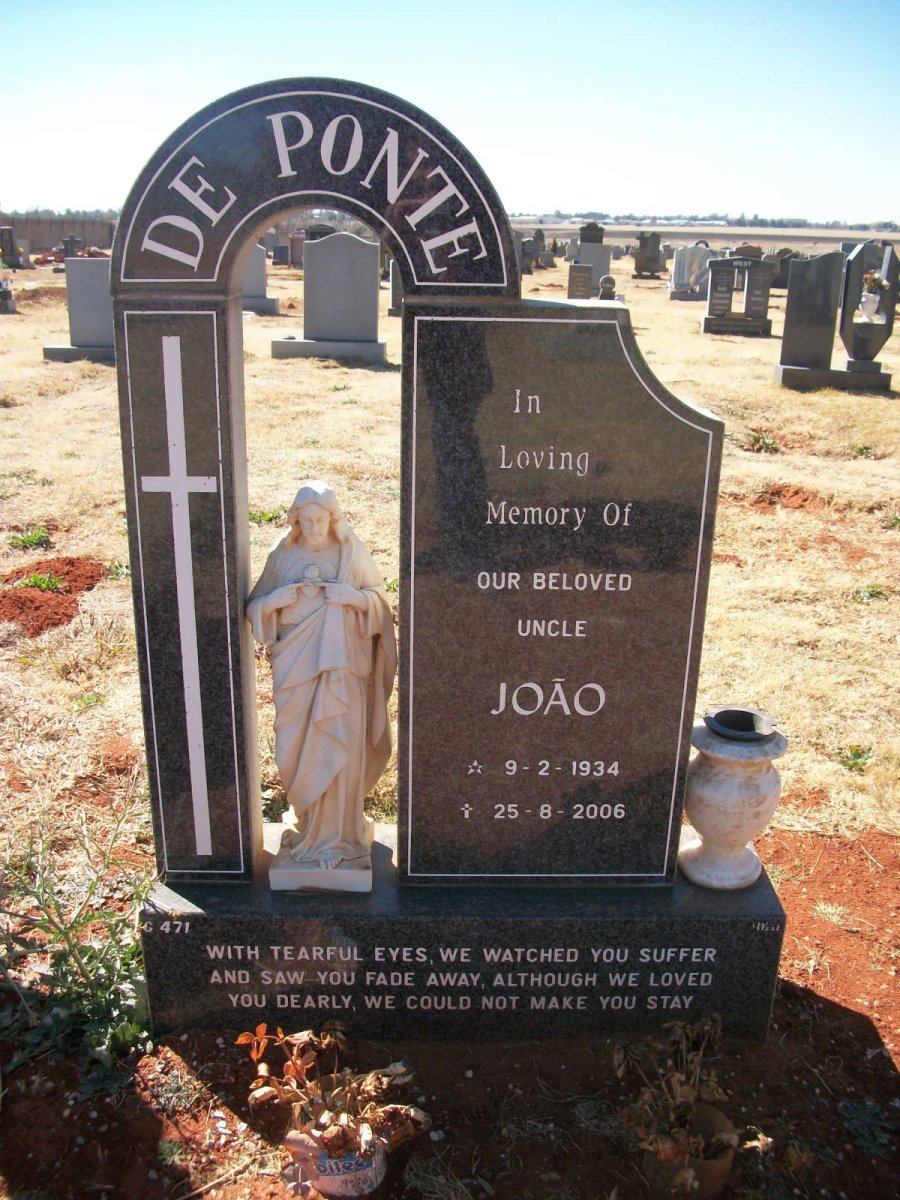 PONTE Joao, de 1934-2006